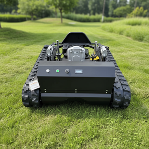 Nouveau modèle sans fil essence-électrique tout-terrain 360 °   Tondeuse robot télécommandée pour pelouse, jardin et arbustes domestiques - Product Image 4