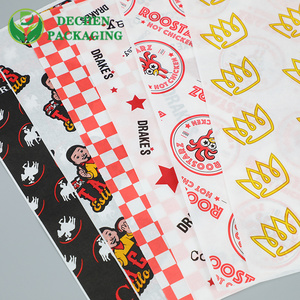 Deli Burger Basket Liners Shawarma Wrapping Wrap <span class=keywords><strong>Near</strong></span> <span class=keywords><strong>Me</strong></span> Papel de sándwich impreso personalizado - Product Image 5
