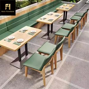 Vintage in pelle verde in legno massello caffè sedia di lusso di lusso di alta qualità per la casa commerciale Café e ristorante - Product Image 5