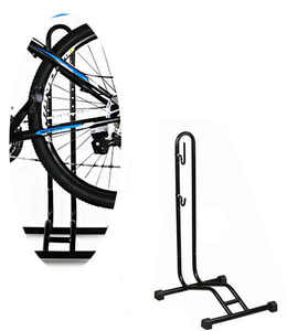Support de rangement pour vélos en acier de haute qualité en forme de L support de réparation de <span class=keywords><strong>roue</strong></span> arrière à dégagement rapide support de vélo de sol réglable pour vélo de route - Product Image 6