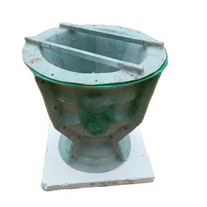 Grande Stampo In Silicio Per Fioriera In Cemento O Gesso Con Coperchio - Stampo Fai-da-te Per Vasi, Portacandele, 11,8 Cm