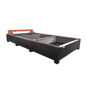 Mesin Pemotong Laser Serat Format Besar Rangka Tempat Tidur Struktur Dasar Baja Las Tugas Berat Layanan Manufaktur OEM - Product Image 2
