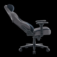 Chaise de Gaming Ergonomique Haut de Gamme Robuste pour Adultes avec Roulettes Fluides, Plateau Relevable, Base en Alliage d'Aluminium, Hauteur Réglable, Idéale pour l'Esports