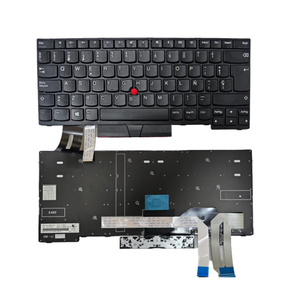 คีย์บอร์ดใหม่ล่าสุดสำหรับ <span class=keywords><strong>Lenovo</strong></span> Thinkpad E480 E485 L480 T480s E490 E495 T490 L490เราสหราชอาณาจักรรูปแบบภาษาสเปน - Product Image 1