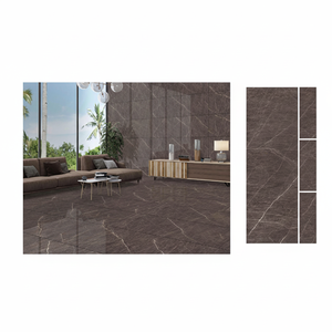 Azulejos de porcelana brillante de alta calidad de lujo de 600*1200mm para pared y suelo de salón estilo de diseño moderno para paredes externas - Product Image 1