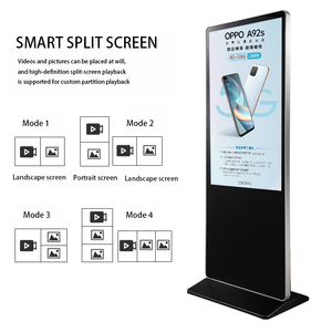 Totem Pubblicitario Interattivo con Schermo Touch 43/55/65 Pollici 4K, Display <span class=keywords><strong>Digitale</strong></span> da Pavimento per Negozi e Centri Commerciali - Product Image 3