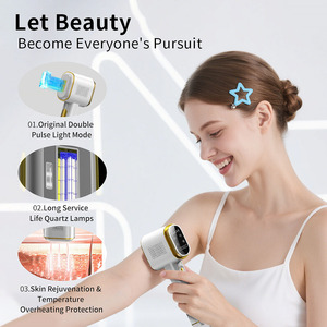 Moolweel T023K Machine IPL professionnelle à main ICE Cooling Body Facial Quartz Lamp Skin Rajeunissement Laser Hair Removal Device - Product Image 2