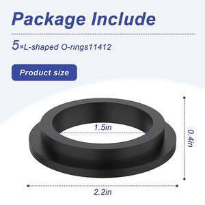 Joint torique en caoutchouc pour pompe de filtre de piscine, pièce de rechange pour moteur de filtre à sable Intex, paquet de 4, 11412 - Product Image 2