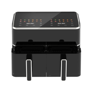 Freidora de Aire Digital de 10L con Doble Cesta, Ventana y 2 Controles, Diseño de Calentamiento Antiadherente - Product Image 3