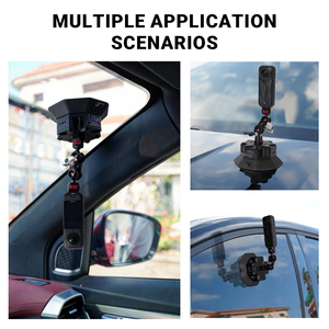 ขาตั้งกล้องแบบสุญญากาศติดรถยนต์ ขนาด 6 นิ้ว สำหรับมืออาชีพ ใช้งานร่วมกับ <span class=keywords><strong>DJI</strong></span> Pocket 3/กล้องแอคชั่นได้ - Product Image 5