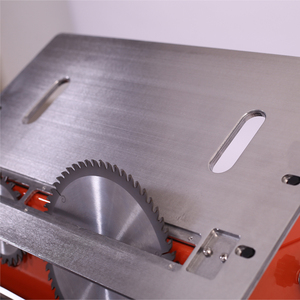 ZDS11 Scie à ruban manuelle professionnelle avec tête de coupe réglable pour meubles et bois, machine à découper le bois, scie à table coulissante - Product Image 3