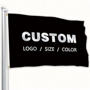 Banderas y Pancartas Personalizadas de Poliéster con Asta de Fibra de Vidrio, Estilo Bandera, Tamaño Personalizado - Product Image 5