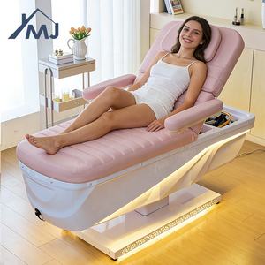 Camilla de Masaje de Pestañas de Lujo, Cama Eléctrica de Salón, Silla de Lavado de Cabello con Champú, Cama de Spa para la Cabeza - Product Image 1