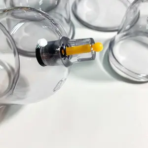 Jinkang - Juego de ventosas de vacío de 24 piezas para terapia de ventosas, aplicación de Guasha, plástico ABS, certificado SGS, seguridad, cuidado de la salud anti-rheumático, <span class=keywords><strong>Hijama</strong></span> - Product Image 1