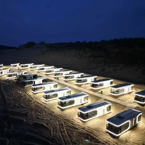 Componente Goangzhou UFO Vidrio a prueba de balas Space Capsule House Parts 2 Dormitorio Para Todo Tipo De Clima Y Montana <span class=keywords><strong>Etong</strong></span> Precio - Product Image 4