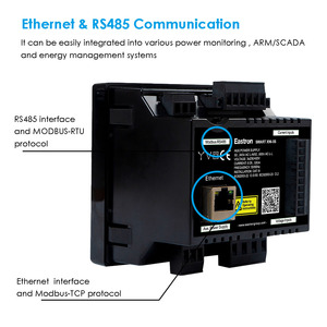 Eastron Smart X96-5S Wellenform-Aufzeichnungs-Energiezähler mit CT & PT, umschaltbarer Stromrichtungs- und Leistungsqualitätsanalysator - Product Image 4