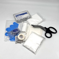 Trousse de premiers secours de voyage AID PLUS 42 pièces, compresses de gaze stériles, pansements adhésifs, sac léger non imperméable, voyage d'affaires, avion