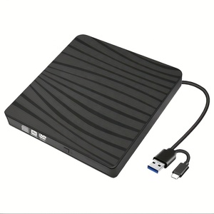 Lecteur de disque optique portable USB 3.0 + Type C <span class=keywords><strong>Graveur</strong></span> CD RW Lecteur <span class=keywords><strong>DVD</strong></span> <span class=keywords><strong>Graveur</strong></span> de <span class=keywords><strong>DVD</strong></span> externe <span class=keywords><strong>Graveur</strong></span> optique pour Macbook Ordinateur portable PC - Product Image 1