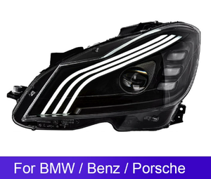 Conjunto de Luces Traseras LED, Luz de Freno, para Mercedes-Benz Clase C W204 C180/C200 (2022-2025) |   Actualización de Estilo OE |   36W |   Nuevo - Product Image 2