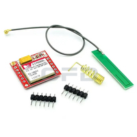 Module GSM SIM800L Mini GPRS quadri-bande Module de dérivation GSM SIM800L avec sortie UART et antenne