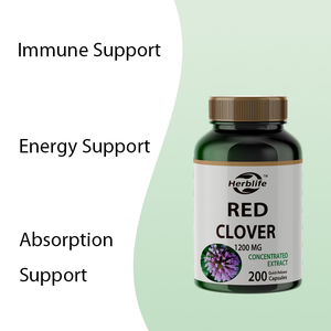 OEM / ODM trifoglio rosso 1200mg | 200 capsule | Integratore a base di erbe | Estratto di fiori | Non-ogm, senza glutine - Product Image 3
