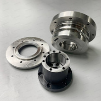 Pièces usinées CNC de précision en acier inoxydable, usinage CNC, tournage, rectification, boîtiers de roulements de broche, brides, pièce personnalisée en forme de disque