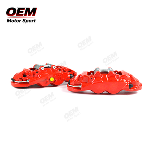 ชุดเบรก AP Racing CP8520 & CP8560 ขนาดใหญ่ - คาลิปเปอร์สีแดงแบบ 6 ลูกสูบด้านหน้า และ 4 ลูกสูบด้านหลัง ชุดแข่งครบชุดสำหรับ Audi RS6 C8 - Product Image 2