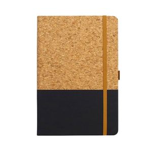 Creative <b>A5</b> Notebook Cork Grain Texture Leather Cover Simple Office <b>Notepad</b> Thread Sewing for Students Business - Product Image 1