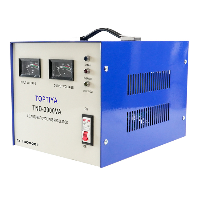 TND-3000VA 220v SVC  1KVA 2KVA 5KVA Servo Motor Power Regulator AC Automatic Voltage Stabilizer
