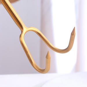 Usine en vrac en acier inoxydable crochet à viande outils ménagers longue poignée BBQ nourriture <span class=keywords><strong>Flipper</strong></span> crochets Anti-brûlure accessoires de cuisine - Product Image 3