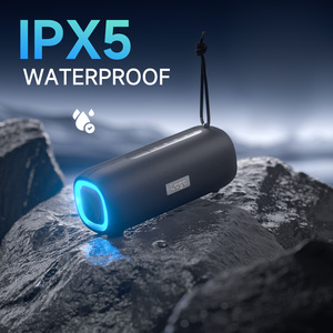 ลำโพงกลางแจ้งสำหรับโฮมเธียเตอร์ TWS Audio 20W, ลำโพงไร้สายแบบพกพากันน้ำ IPX5สีฟ้า - Product Image 4
