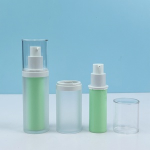 Luxury Portable Printing Reusable 30ml 50ml Green Blue Vacuum AS Cream Airless <b>Pump</b> Container <b>Bottle</b> for Skincare Packaging - Product Image 6