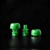 Bouchon en PE de 8,6 mm résistant aux enfants, écologique, durable, avec bec verseur, anti-fuite, qualité alimentaire, réutilisable, ouverture facile, couleur personnalisée, vente en gros