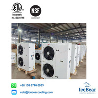 Prix de gros R507a ETL Certificat 4HP Type de boîte Compresseurs de l'unité de condensation Tecumseh Emerson pour la logistique de stockage à froid