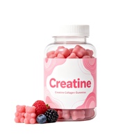 Complément alimentaire pour la peau OEM Vital Hydrolyzed Collagen & Creatine Electrolytes BCAA Pré-entraînement Créatine Collagène BCAA Gummies