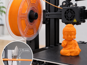 เส้นพลาสติก PLA ความเร็วสูง Yiqiu3D ขนาด 1.75 มม. น้ำหนัก 1 กก. สำหรับเครื่องพิมพ์ 3 มิติ พิมพ์เร็ว 8 สี สำหรับ Bambu Lab Creality Default Profile - Product Image 2