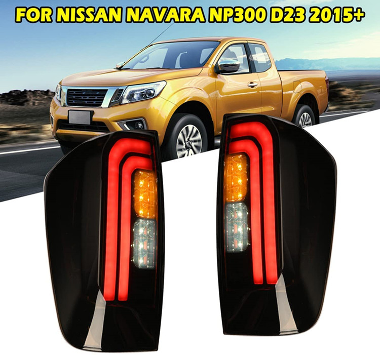 Faro Trasero Derecho Para Nissan NP300 Navara Pickup (D40) - Marca ABAKUS/Depo, Sin Bombillas, Compatible 26550EB38A