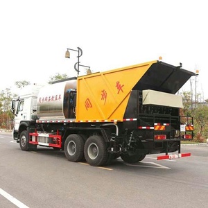 Suministro de fábrica: Camión pavimentador de asfalto sincrónico HOWO 6X4, extensor de betún de 19m³ (19cbm, 19ton) - Product Image 3