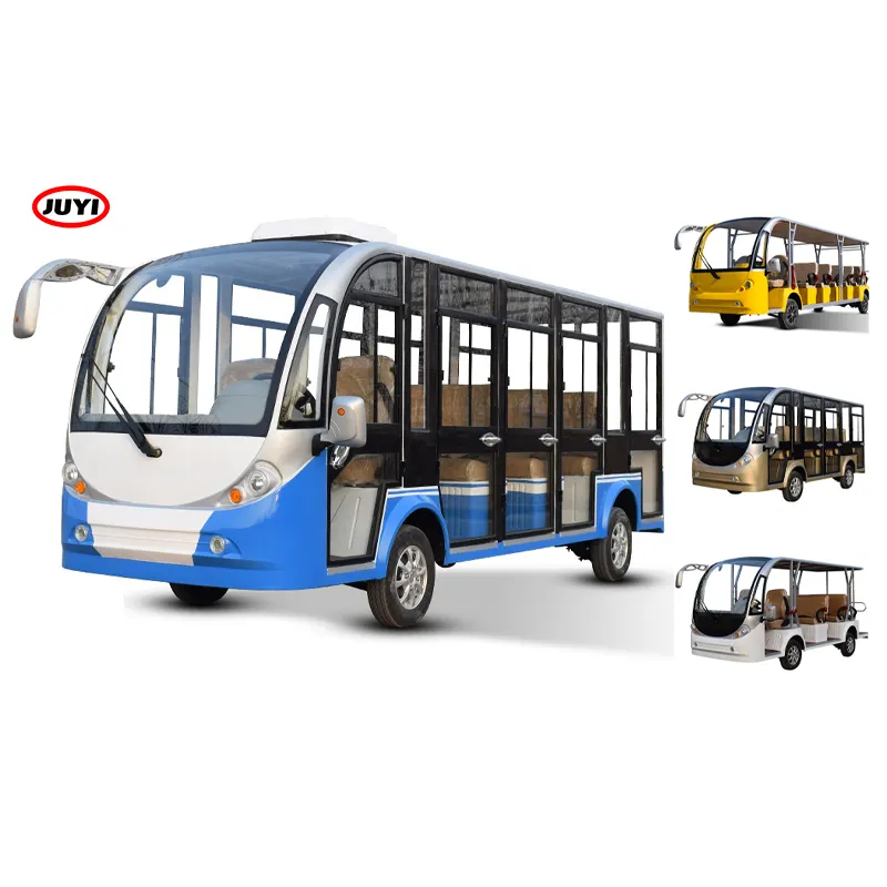 2024 Goedkoop Geprijsd In China Fabriek Directe Verkoop 20 Zitplaatsen Bus 8-14 Zitplaatsen Elektrische Sightseeing Auto Voor Hotel