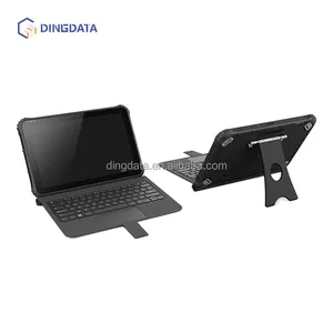 Tablet kasar 12 inci Windows 11 OS industri IP65 tablet dengan pemindai kode batang laptop kasar kualitas tinggi