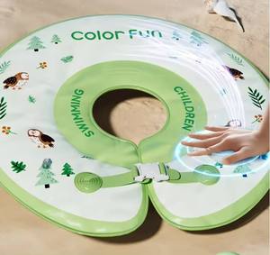 Anillo de natación JIURAN grueso para niños, flotador de cuello de natación para collares de ducha, anillo de cuello flotante de natación para bebés - Product Image 3