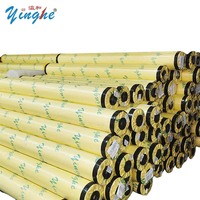Yinghe Offre Spéciale extérieur 440g 1.6*50m grand Format blanc ou noir PVC Flex bannière bâches