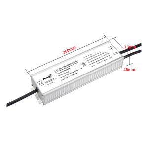 CUL FCC Certifié CE RoHS Pilote de LED à intensité variable 4-en-1 Alimentation 0-10V avec éclairage à AC-DC unique étanche 12V 24V 200W - Product Image 2