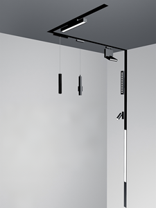 <span class=keywords><strong>Spot</strong></span> encastré sur <span class=keywords><strong>rail</strong></span> magnétique moderne LED DC48V 20, homologué ETL CE, finition <span class=keywords><strong>noir</strong></span> et blanc, 6W, intensité variable - Product Image 3