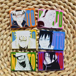 Broches en métal d'anime de haute qualité, épingles en émail Minato <span class=keywords><strong>Namikaze</strong></span>, accessoires pour sac à dos, badges - Product Image 2