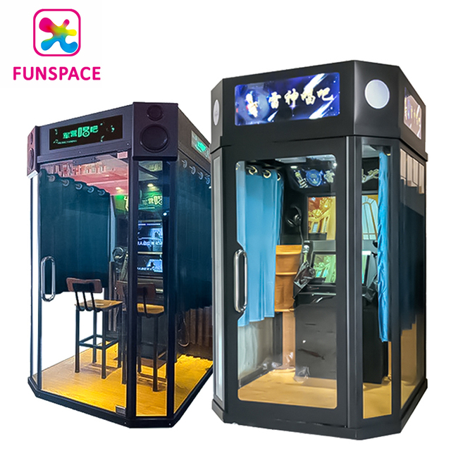 Indoor Sing Machine Fast Assemble Modular Coin Operated MINI KTV Room Game Karaoke Booth