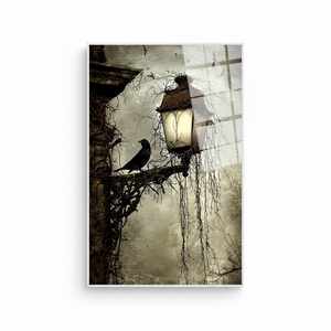 Art Deco Landscape Panel Print Art Deco Home Decor Wall Hanging with Clear <b>Frame</b> <b>Canvas</b> Print - Product Image 2