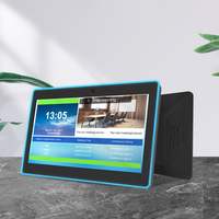 Toptan 10.1 inç LED çevreleyen Tablet PC duvara monte dokunmatik ekran için alışveriş merkezleri asansörler için toplantı odası rezervasyon