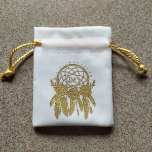 Sacchetto in Velluto con Coulisse per Gioielli e Regali, Disponibile in Molti Colori, Personalizzabile con Logo Stampato per Orologi - Product Image 4