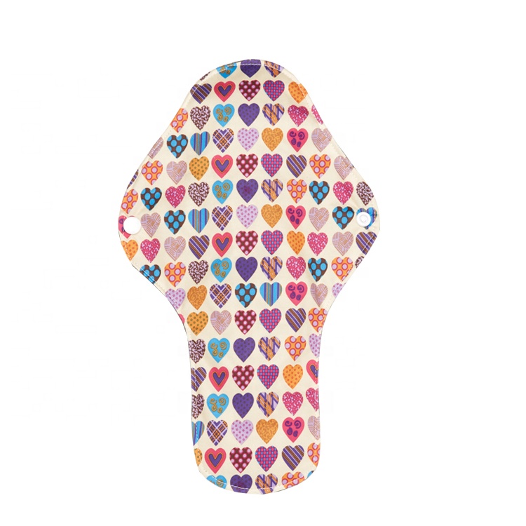 Моющиеся женские менструальные прокладки из бамбукового угля для женщин и девушек, многоразовые мягкие дышащие прокладки для трусиков, гигиенические прокладки